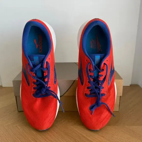 Brooks Launch 7 Orange/Blue Men Running Sneakers - SZ 11 - Picture 5 of 10